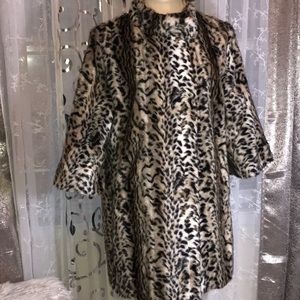 Pamela McCoy faux leopard NWOT🐾